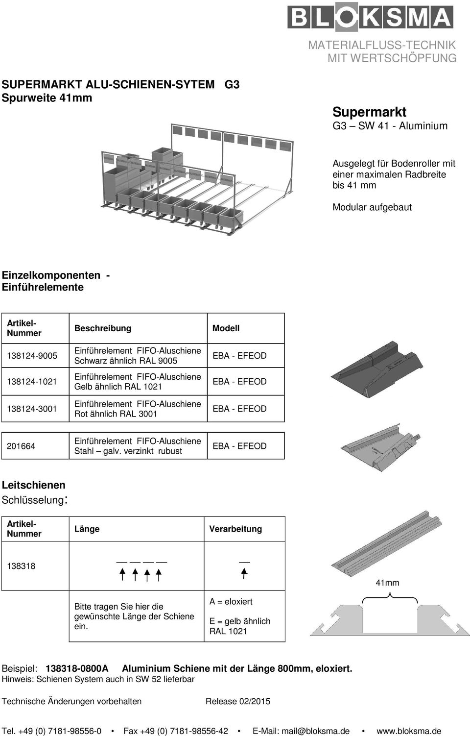 FIFO-luschiene Rot ähnlich RL 3001 EB - EFEOD 201664 Einführelement FIFO-luschiene Stahl galv.