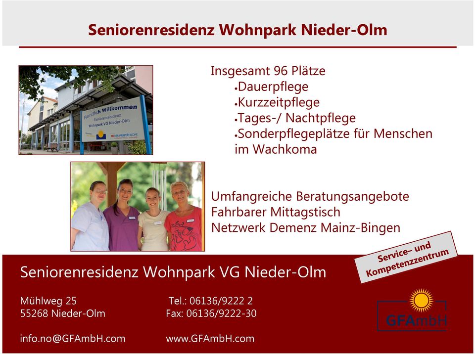 Fahrbarer Mittagstisch Netzwerk Demenz Mainz-Bingen Seniorenresidenz Wohnpark VG Nieder-Olm