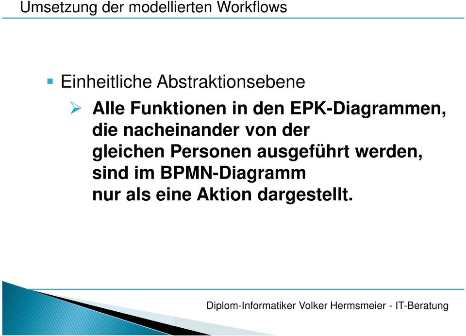 EPK-Diagrammen, die nacheinander von der gleichen