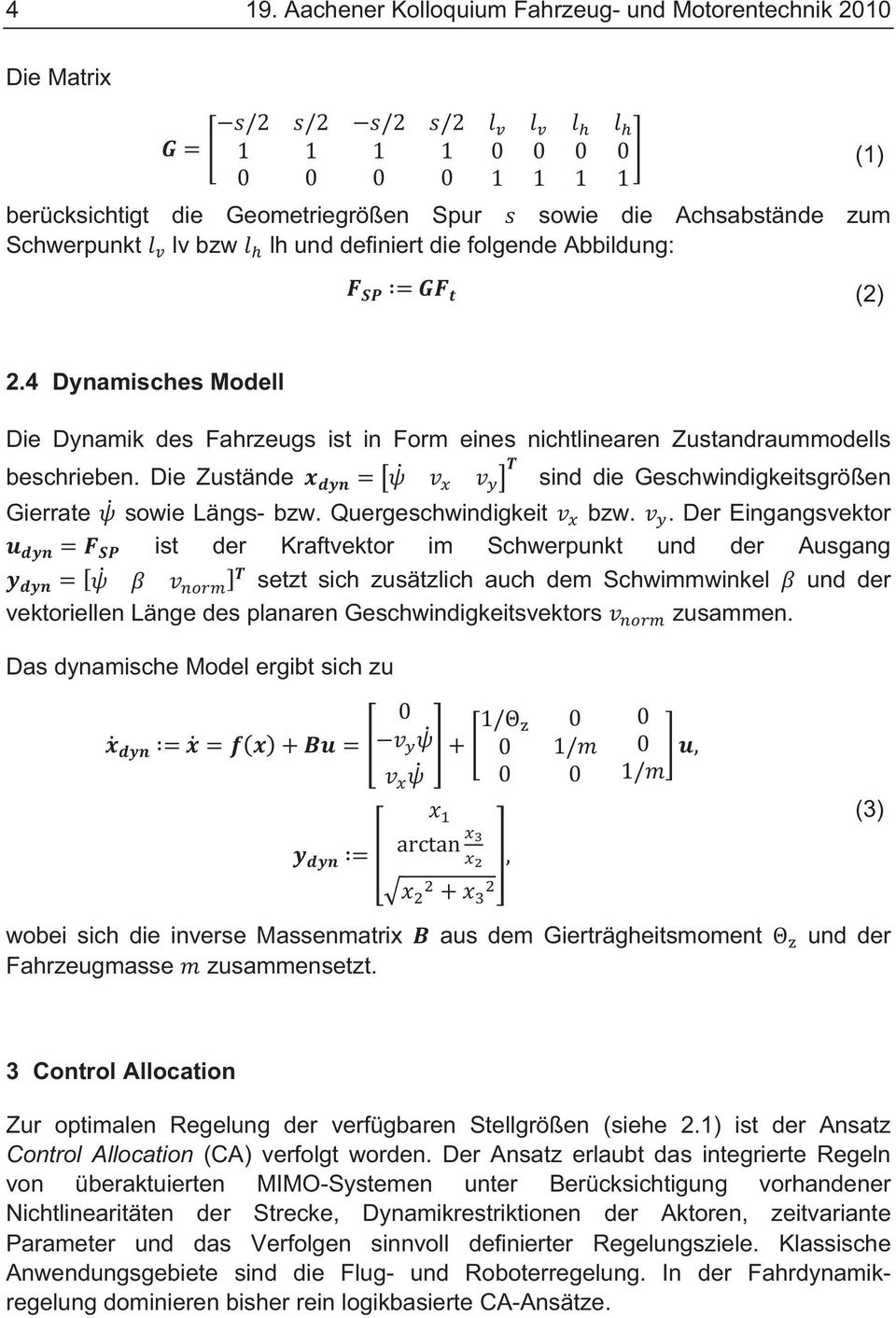 Quergeschwindigkeit bzw.