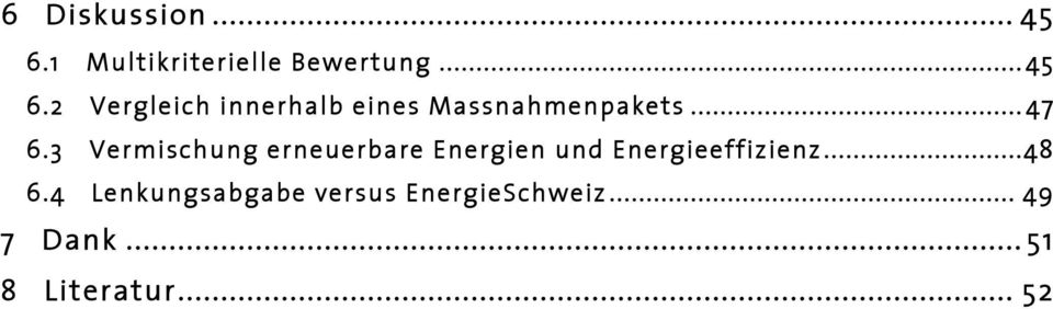 Vermischung erneuerbare Energien und Energieeffizienz... 48