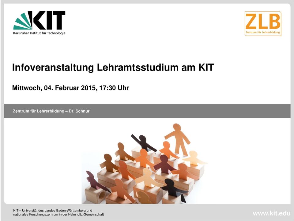 Schnur KIT Universität des Landes Baden-Württemberg und