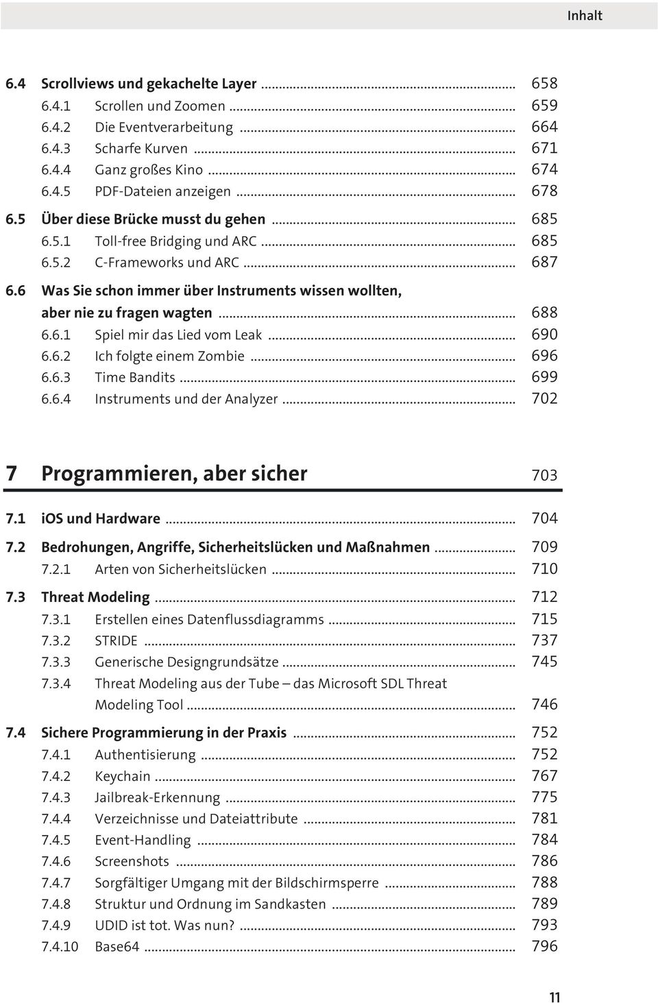 6 Was Sie schon immer über Instruments wissen wollten, aber nie zu fragen wagten... 688 6.6.1 Spiel mir das Lied vom Leak... 690 6.6.2 Ich folgte einem Zombie... 696 6.6.3 Time Bandits... 699 6.6.4 Instruments und der Analyzer.