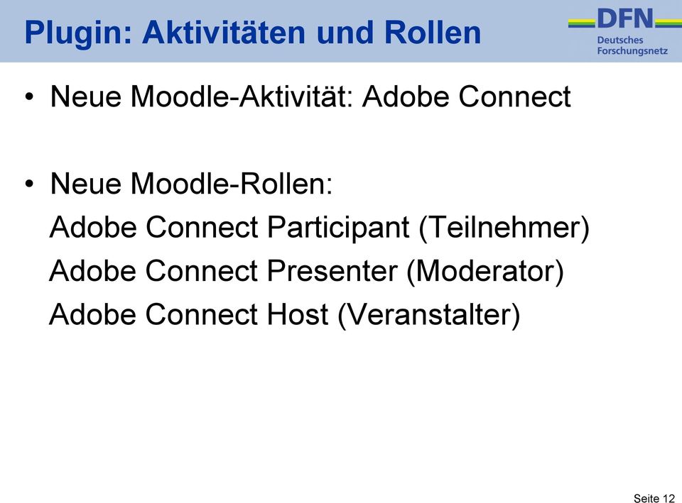 Adobe Connect Participant (Teilnehmer) Adobe