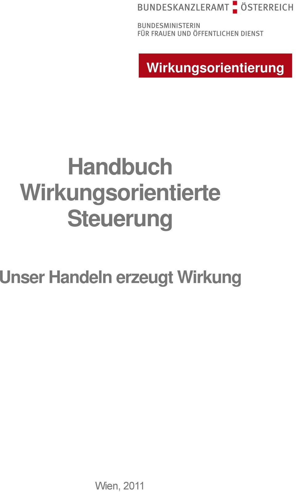 Wirkungsorientierte