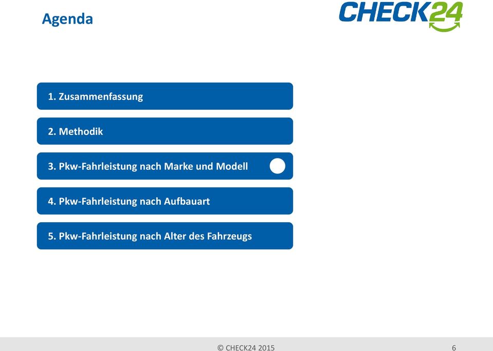 Pkw-Fahrleistung nach Aufbauart 5.