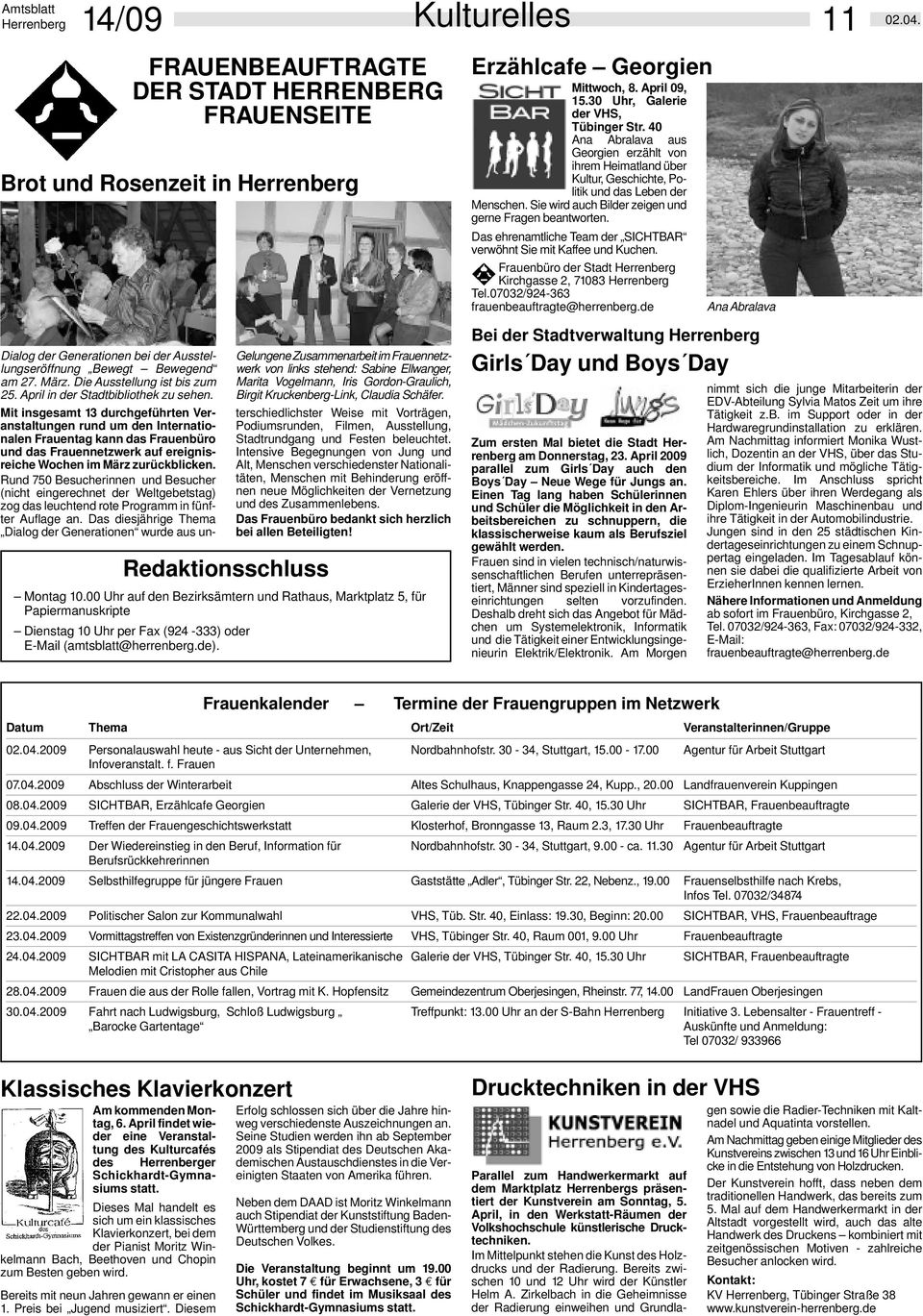 Die Ausstellung ist bis zum 25. April in der Stadtbibliothek zu sehen.