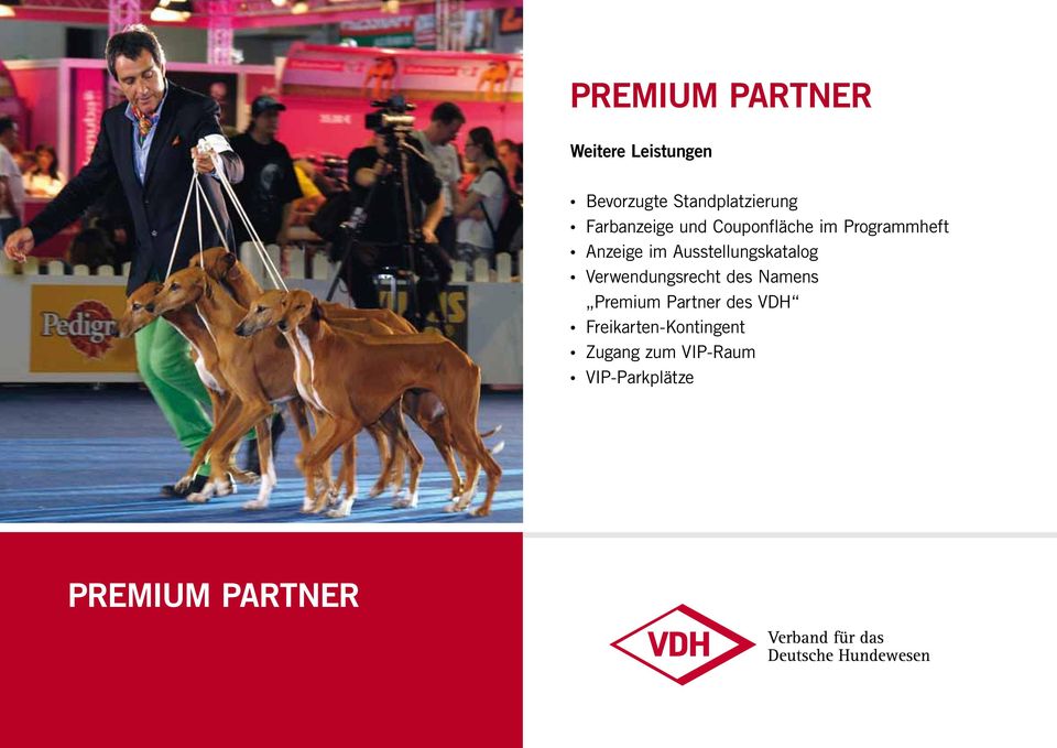 Ausstellungskatalog Verwendungsrecht des Namens Premium Partner