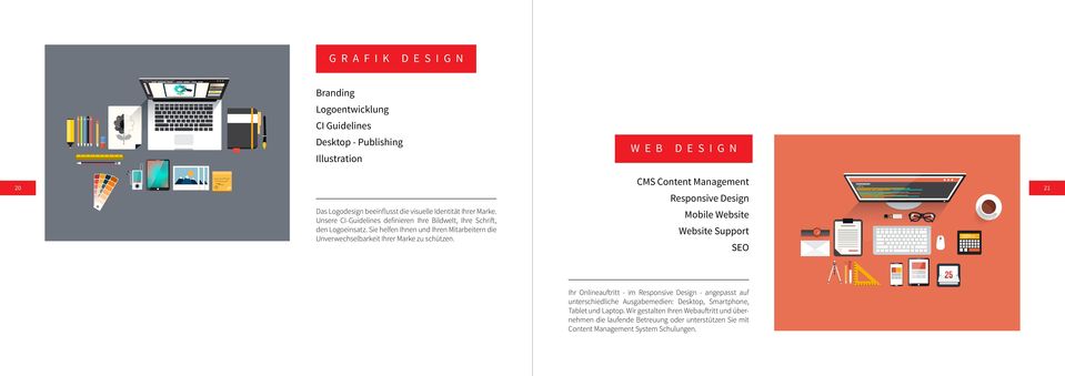 CMS Content Management Responsive Design Mobile Website Website Support SEO 20 21 Ihr Onlineauftritt - im Responsive Design - angepasst auf unterschiedliche Ausgabemedien: