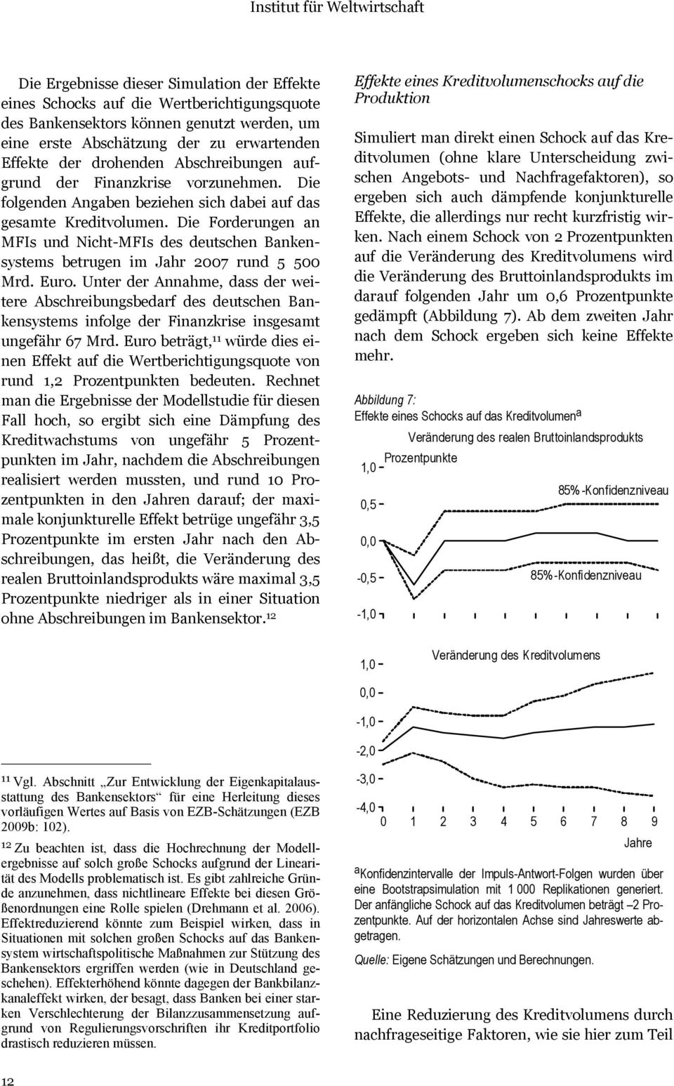 Die Forderungen an MFIs und Nicht-MFIs des deutschen Bankensystems betrugen im Jahr 2007 rund 5 500 Mrd. Euro.