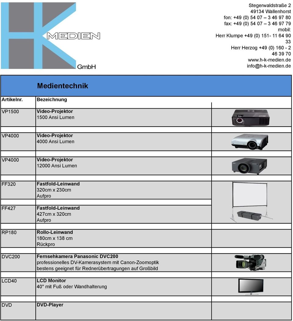 Aufpro Rollo-Leinwand 180cm x 138 cm Rückpro Fernsehkamera Panasonic DVC200 professionelles DV-Kamerasystem mit