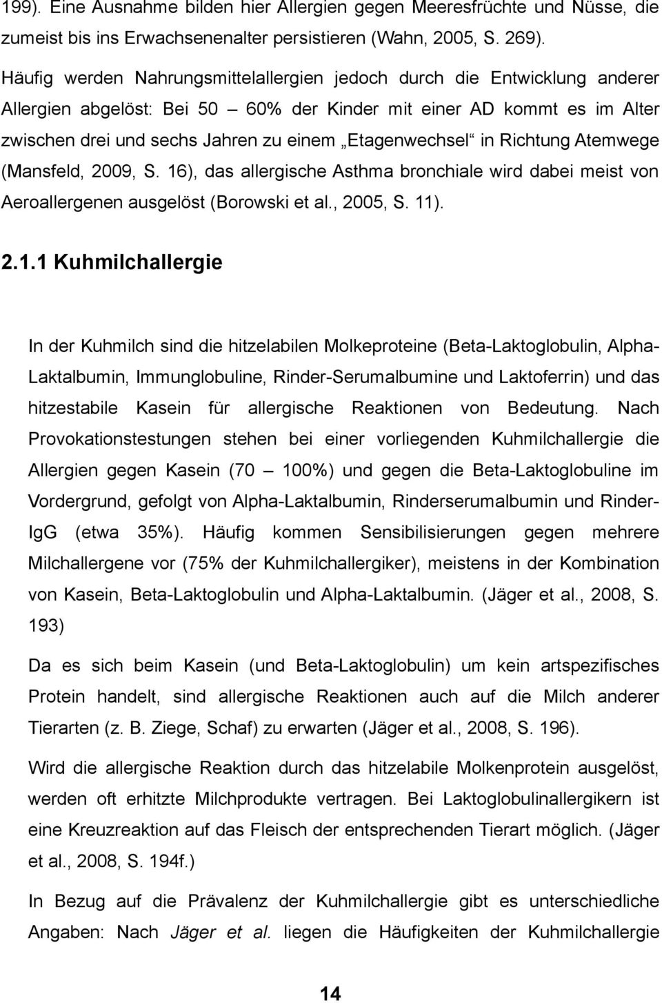 Etagenwechsel in Richtung Atemwege (Mansfeld, 2009, S. 16