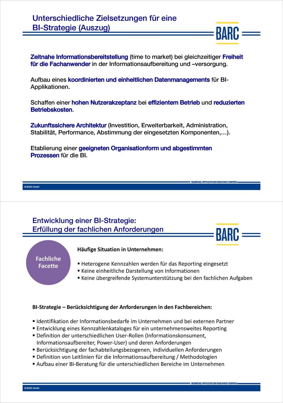 Zukunftssichere Architektur (Investition, i Erweiterbarkeit, i Administration, i i Stabilität, Performance, Abstimmung der eingesetzten Komponenten, ).