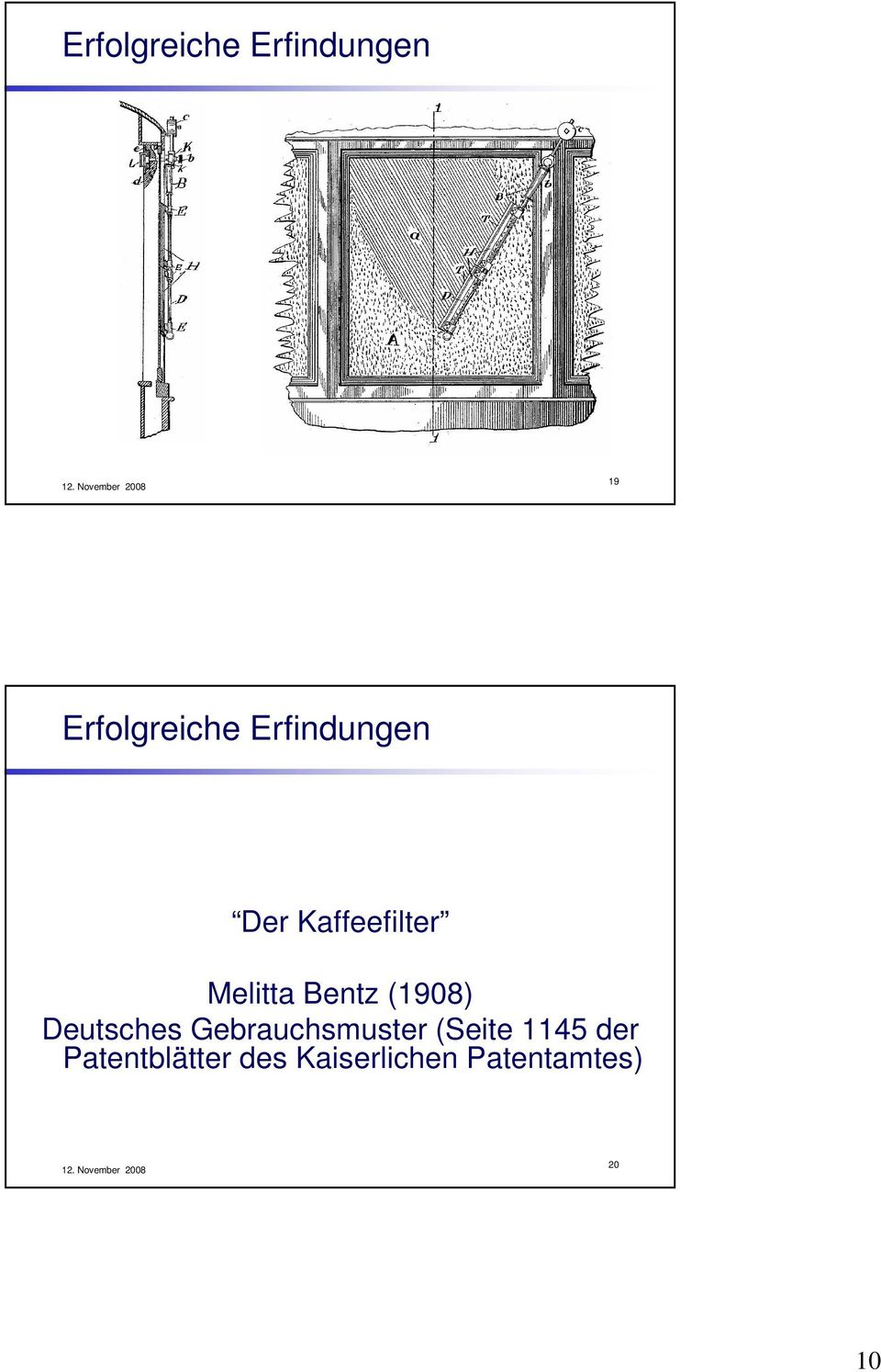 (1908) Deutsches Gebrauchsmuster (Seite 1145