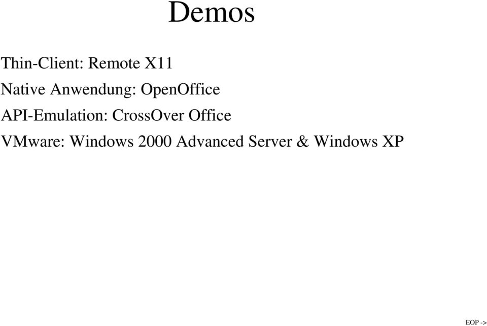 CrossOver Office VMware: Windows