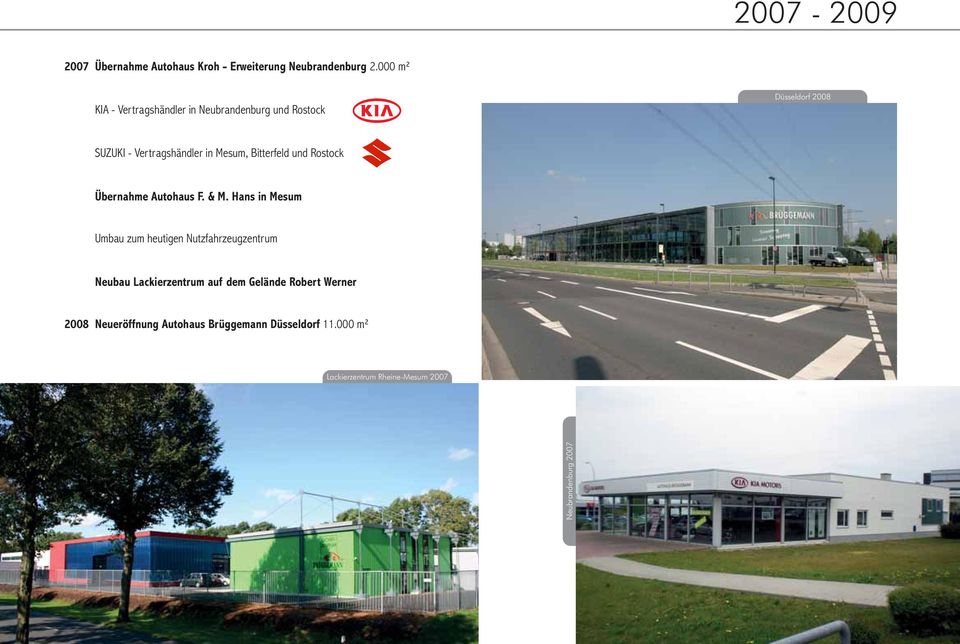 Bitterfeld und Rostock Übernahme Autohaus F. & M.