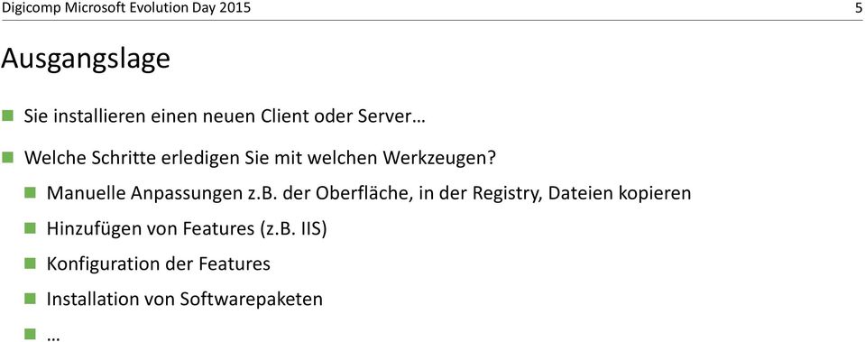 der Oberfläche, in der Registry, Dateien kopieren Hinzufügen von