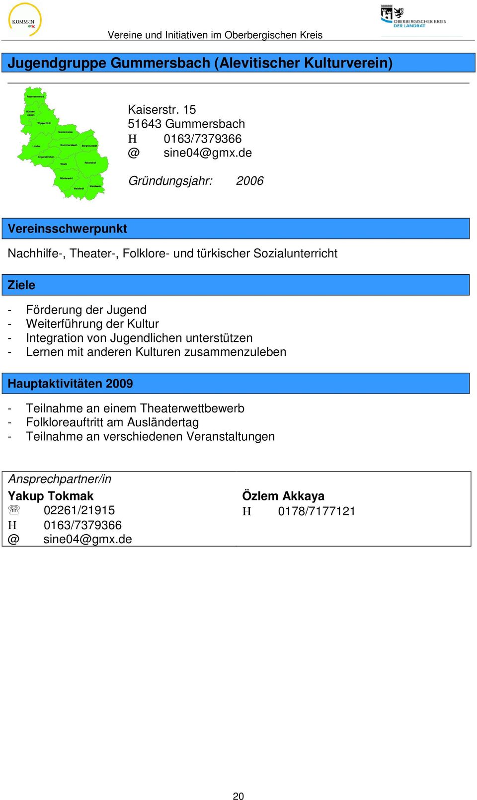 Integration von Jugendlichen unterstützen - Lernen mit anderen Kulturen zusammenzuleben - Teilnahme an einem Theaterwettbewerb -