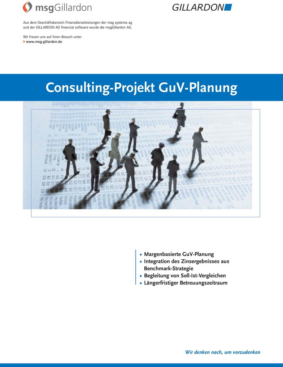 de Consulting-Projekt GuV-Planung Margenbasierte GuV-Planung Integration des Zinsergebnisses aus