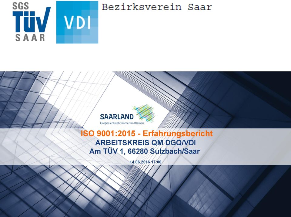 ARBEITSKREIS QM DGQ/VDI