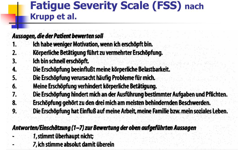 Scale (FSS)