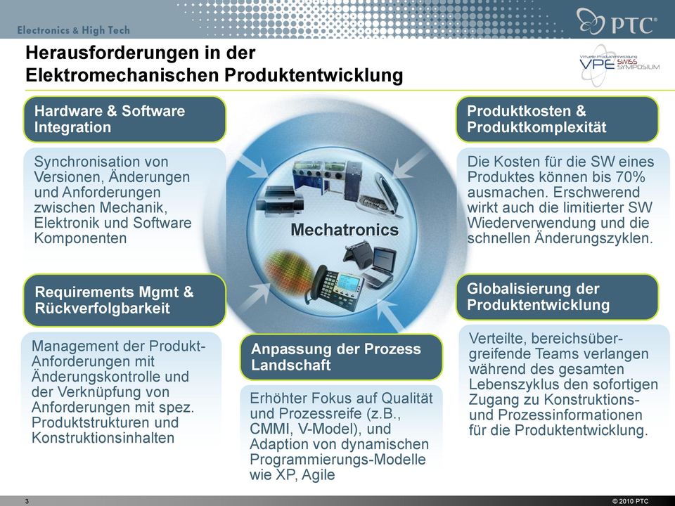 Erschwerend wirkt auch die limitierter SW Wiederverwendung und die schnellen Änderungszyklen.