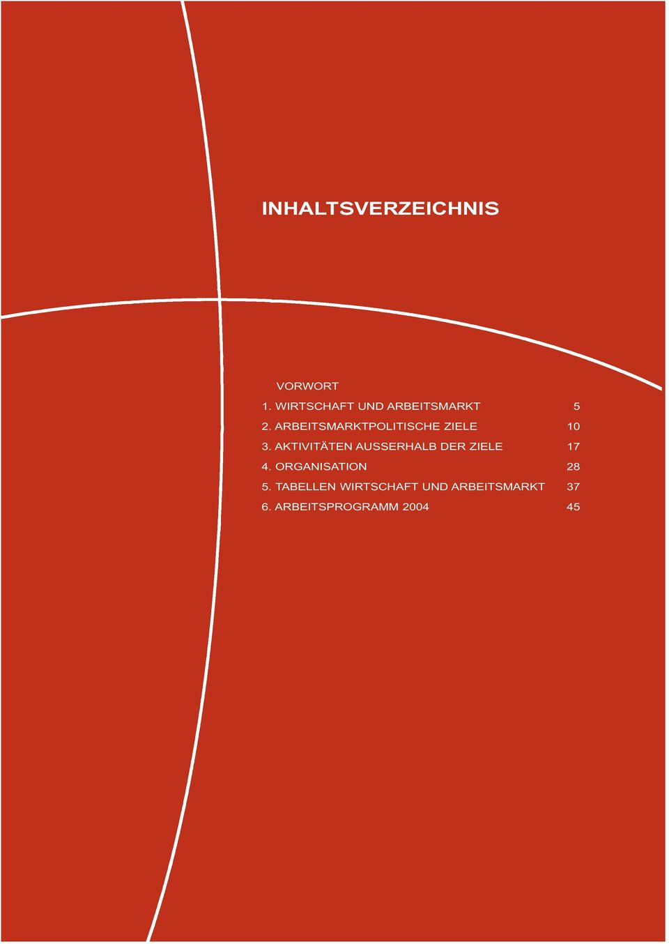 ARBEITSMARKTPOLITISCHE ZIELE 10 3.