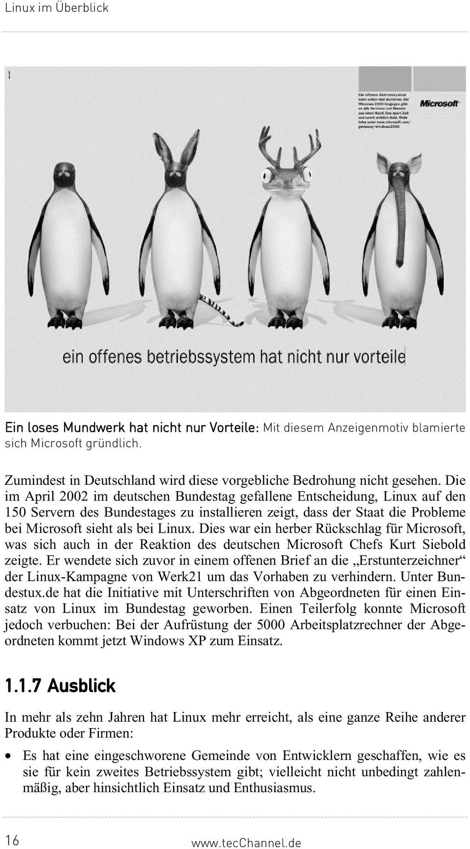 Dies war ein herber Rückschlag für Microsoft, was sich auch in der Reaktion des deutschen Microsoft Chefs Kurt Siebold zeigte.