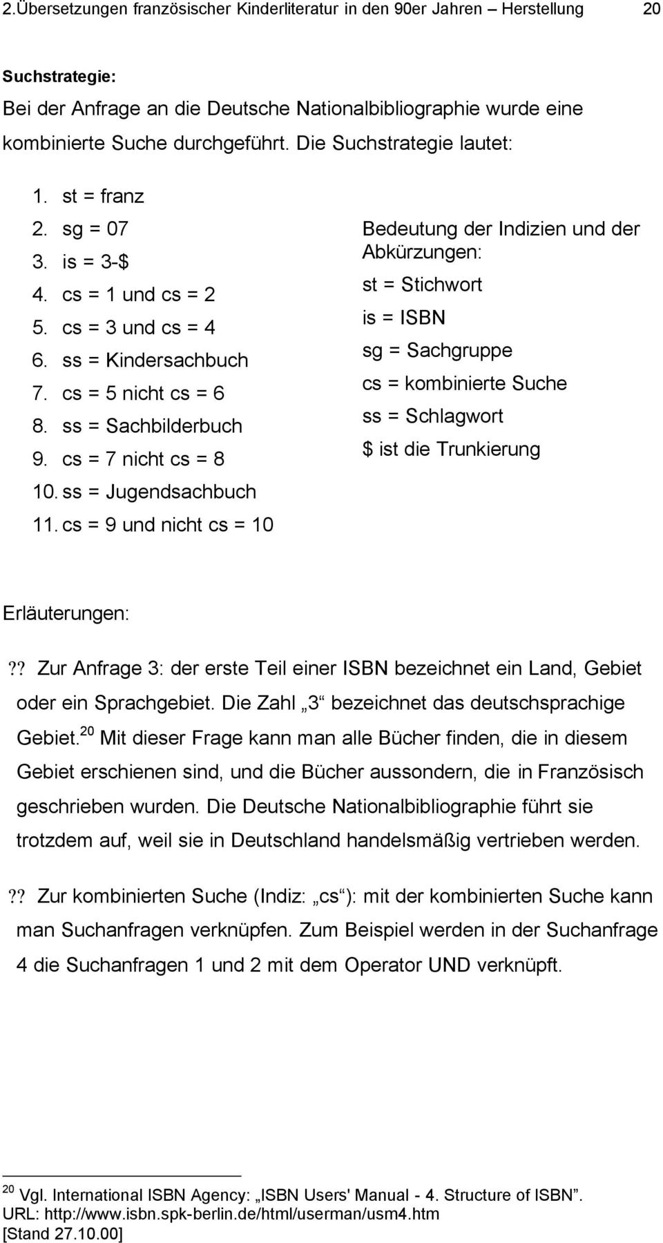 ss = Jugendsachbuch 11.