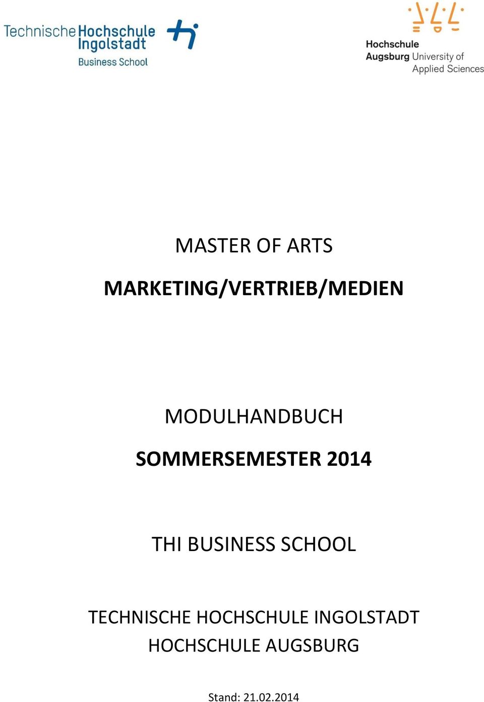 BUSINESS SCHOOL TECHNISCHE HOCHSCHULE