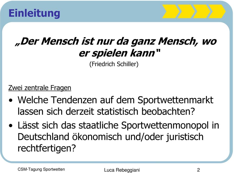 derzeit statistisch beobachten?