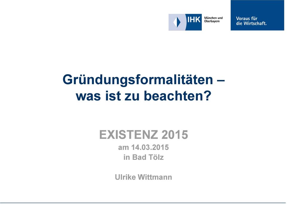 EXISTENZ 2015 am in