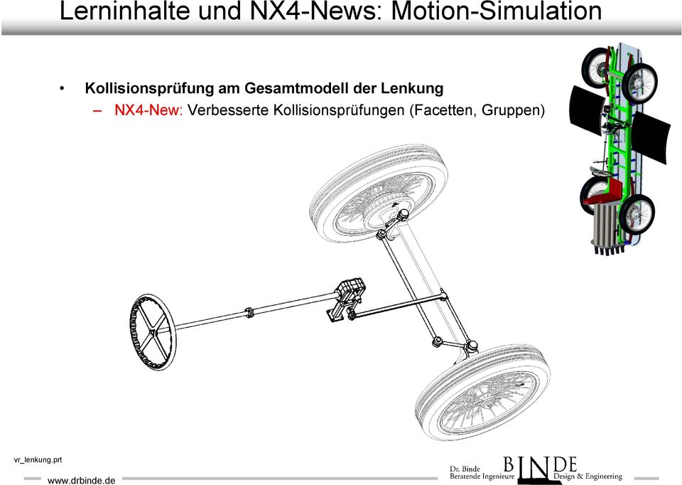 Gesamtmodell der Lenkung NX4-New:
