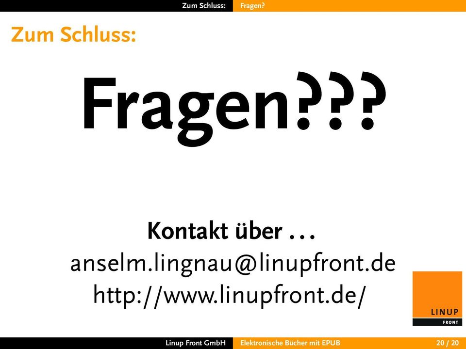 lingnau@linupfront.de http://www.
