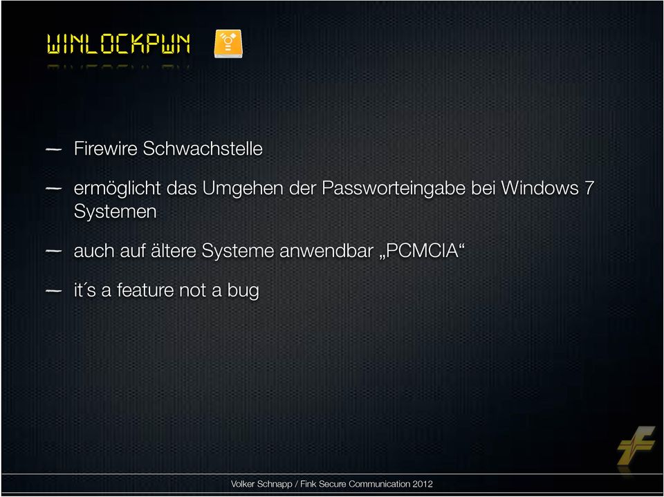 Passworteingabe bei Windows 7 Systemen