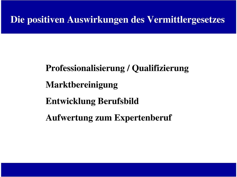 Professionalisierung / Qualifizierung