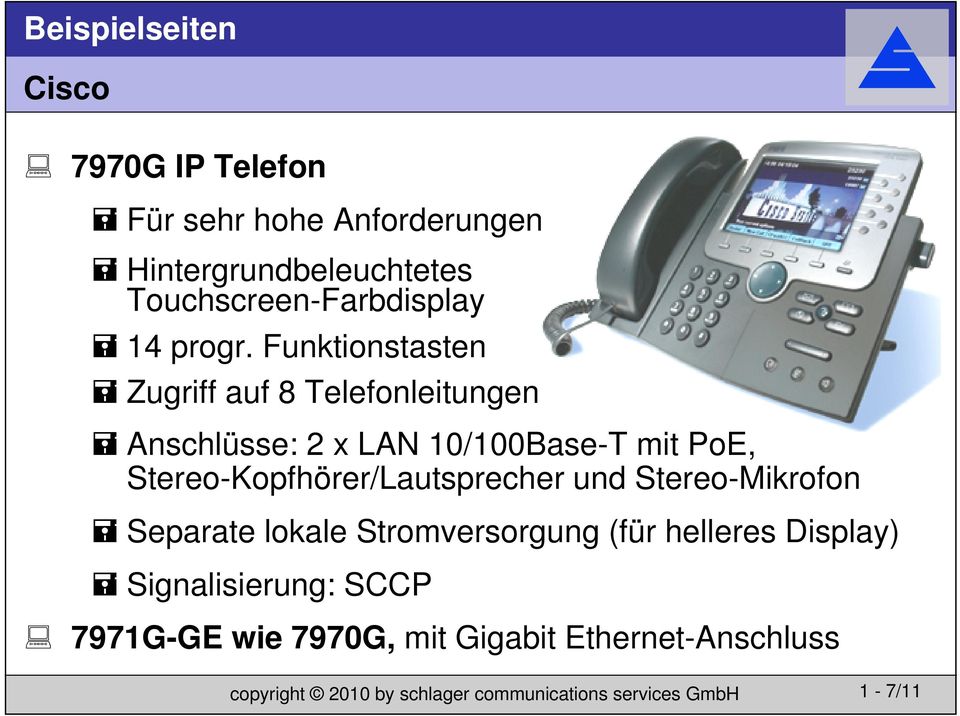 Funktionstasten Zugriff auf 8 Telefonleitungen Anschlüsse: 2 x LAN 10/100Base-T mit PoE,