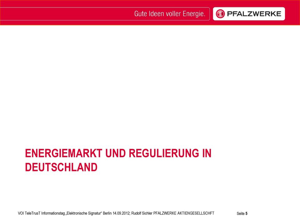 Elektronische Signatur Berlin 14.09.