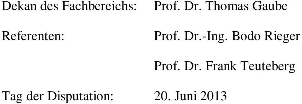 Bodo Rieger Prof. Dr.