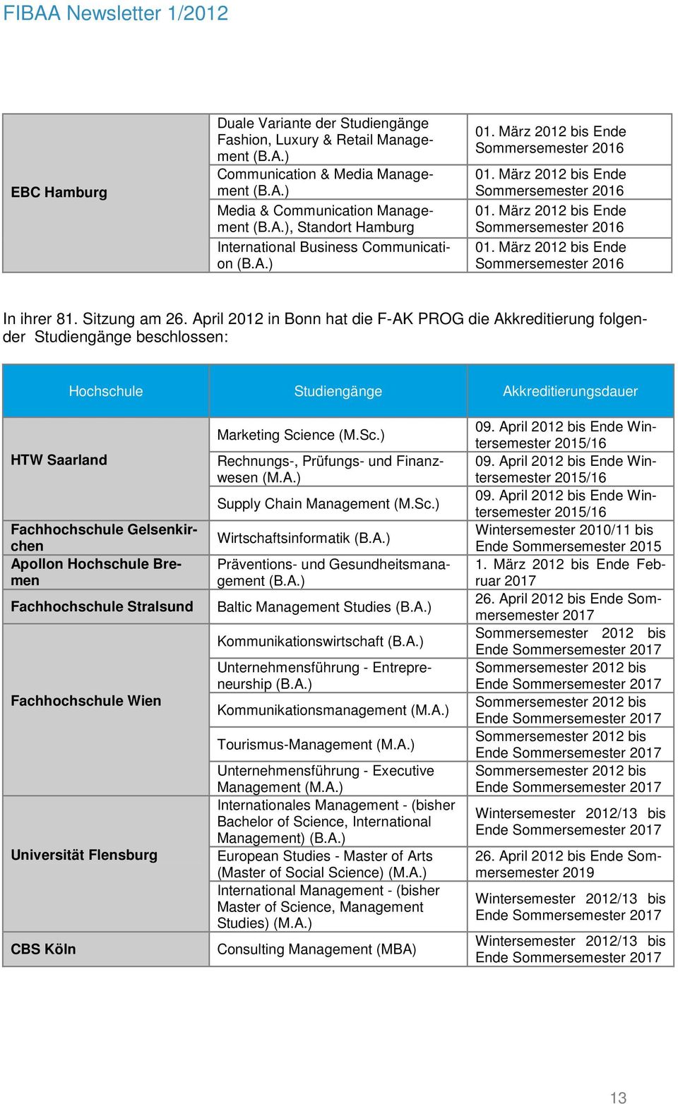 Sitzung am 26.