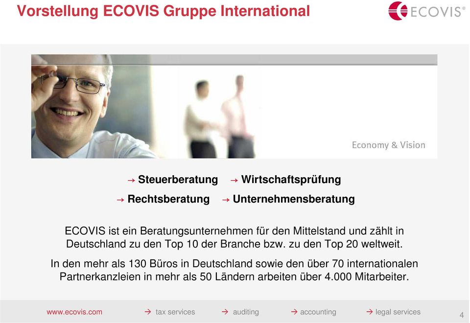 Deutschland zu den Top 10 der Branche bzw. zu den Top 20 weltweit.