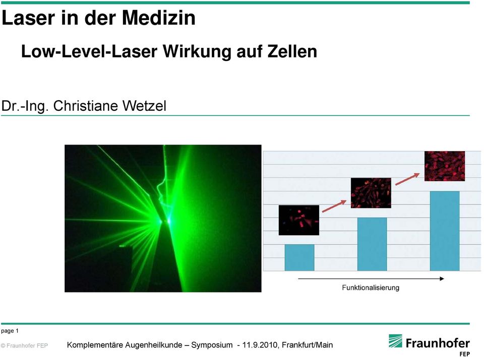 Wirkung auf Zellen Dr.