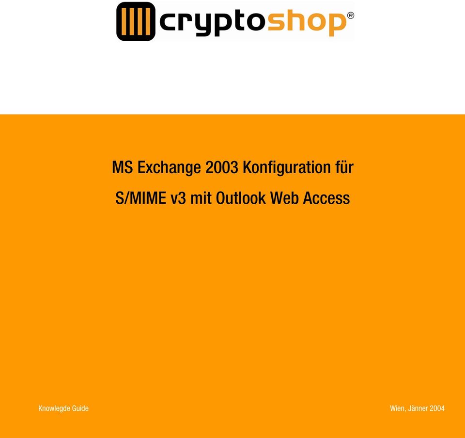 v3 mit Outlook Web Access