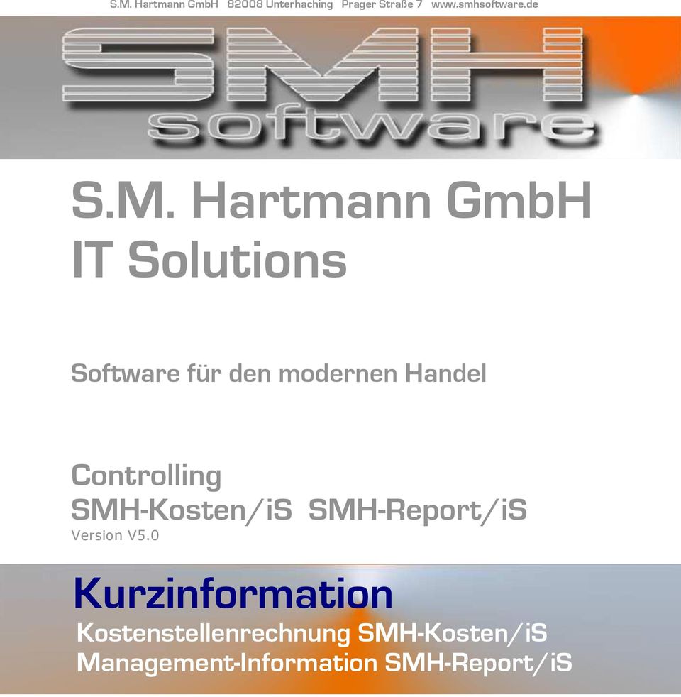 Hartmann GmbH IT Solutions Software für den modernen Handel