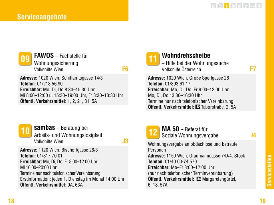 Verkehrsmittel: 1, 2, 21, 31, 5A Adresse: 1020 Wien, Große Sperlgasse 26 Telefon: 01/893 61 17 Erreichbar: Mo, Di, Do, Fr 9:00 12:00 Uhr Mo, Di, Do 13:30 16:30 Uhr Termine nur nach telefonischer