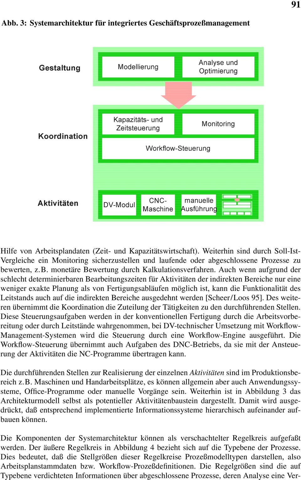 Auch wenn aufgrund der schlecht determinierbaren Bearbeitungszeiten für Aktivitäten der indirekten Bereiche nur eine weniger exakte Planung als von Fertigungsabläufen möglich ist, kann die