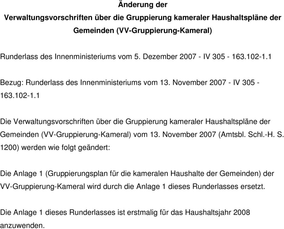 November 2007 (Amtsbl. Sc
