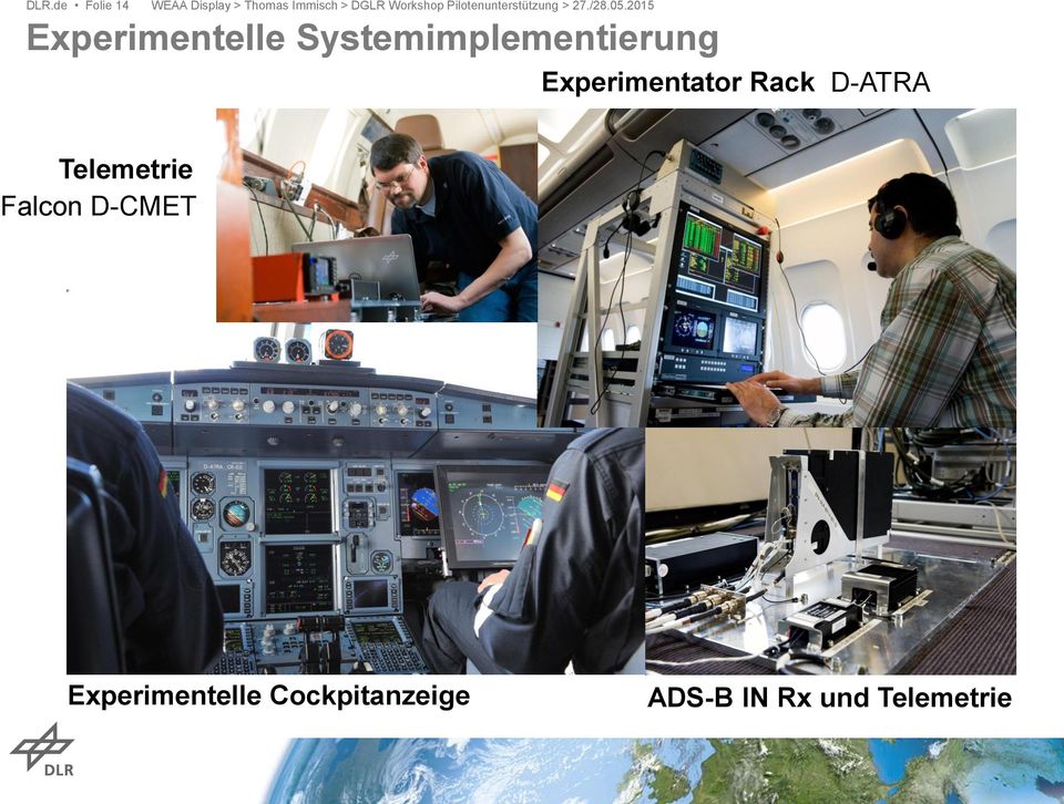 Rack D-ATRA Telemetrie Falcon D-CMET