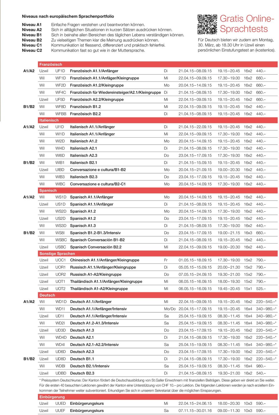 Niveau C1 Kommunikation ist fliessend, differenziert und praktisch fehlerfrei. Niveau C2 Kommunikation fast so gut wie in der Muttersprache.