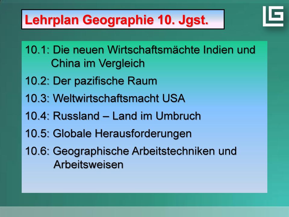 1: Die neuen Wirtschaftsmächte Indien und China im Vergleich 10.